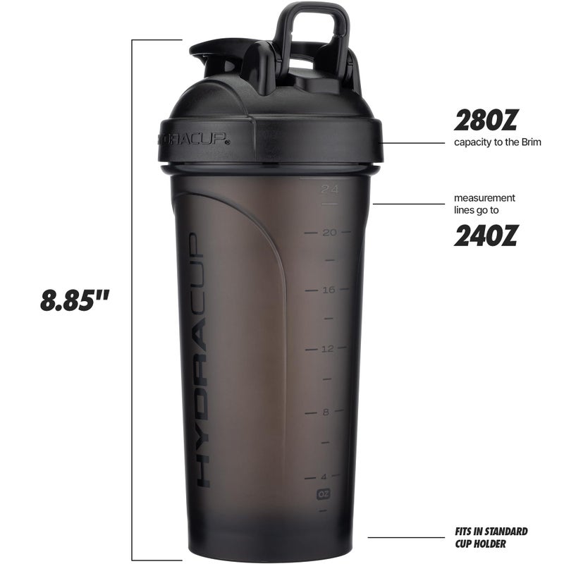 Hydra Cup ProFlow [6 Pack] 28 oz Shaker Bottles for Protein Shakes  Shaker Cups with Ball Blender Whisk  Shaker Bottle with Handle  Travel To Go  BPA Free (Multicolor Set) - Image 3